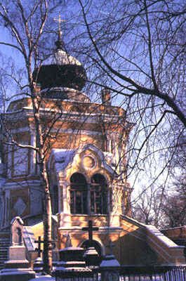 Никольская (кладбищенская) церковь Александро-Невской лавры