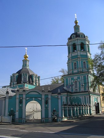 Храм святителя Николая (Спаса Преображения) в Заяицком